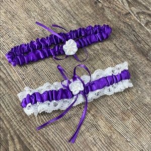 Purple garter